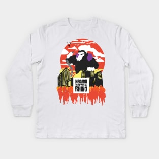 Kegami Attacks Kids Long Sleeve T-Shirt